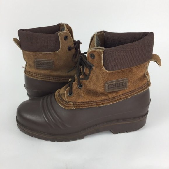 Sorel Other - SOREL Men's Brown Snow Duck Boot Lug Sole 8